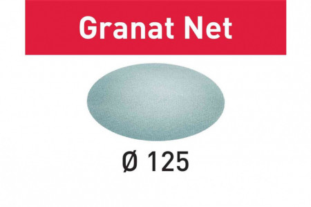 Hartie de slefuit reticular Festool STF D125 P240 GR NET/50 Granat Net