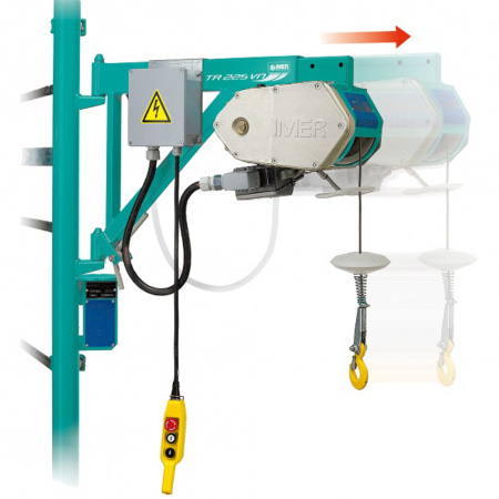 Imer TR 225 VN, sarcina maxima 150 kg, inaltime maxima 50 m, motor 230V, 1.3 kW