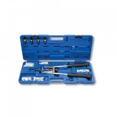 Set cleste piulite nit PROFI PROJAHN cu 100 piulite nit in cutie metalica