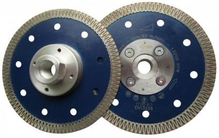 Disc DiamantatExpert pt. Ceramica dura, portelan, gresie 125xM14 (mm) Super Premium - DXDH.3901.125.M14