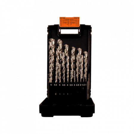 Set burghie metal elicoidale PROJAHN, HSS-Co5% DIN 338 Typ S SPEED, 1-13mm, 25 buc/set
