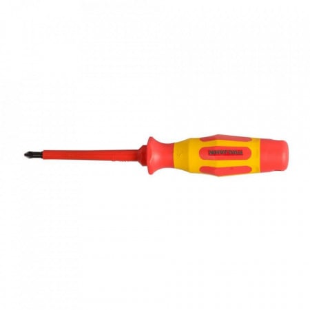 Surubelnita electrician PZ Pozidriv (in cruce) PROJAHN izolata VDE NR 2 LUNGIME 100 MM