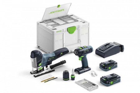 Festool Kit de montaj cu acumulator T 18+3/PSC 420 HPC I-Set