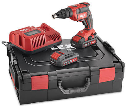 Flex DW 45 18.0-EC 2.5 Set masina de insurubat cu acumulator gips-carton