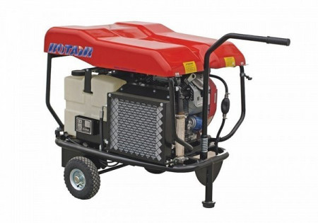Motocompresor open, fara butelie, ROTAIR VRK 200 AE, debit 950 l/min - 13 bari, motor Honda GX690