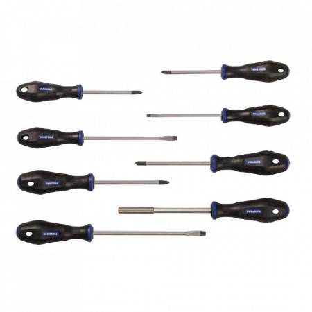 Set surubelnite PH Philips/PZ Pozidriv (in cruce)/TX Torx/crestata (dreapta) PROJAHN 8 buc/set