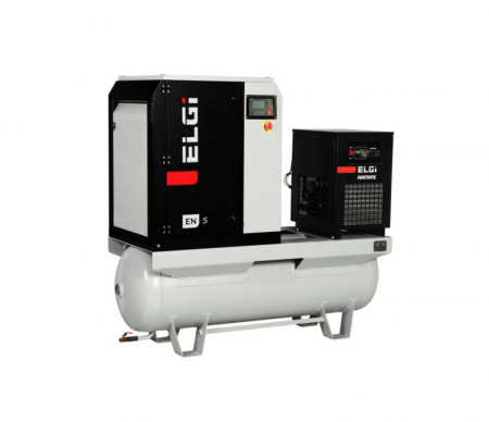 Compresor cu surub si uscator ELGI EN07, 1100l/min