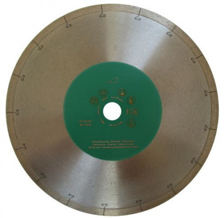 Disc DiamantatExpert pt. Ceramica dura, portelan pt. terase, gresie 300mm Super Premium - DXDH.3905.300