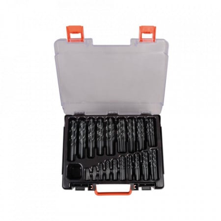 Set burghie metal elicoidale PROJAHN, HSS-R DIN 338 Typ N ECO, 1-10mm, 170 buc/set