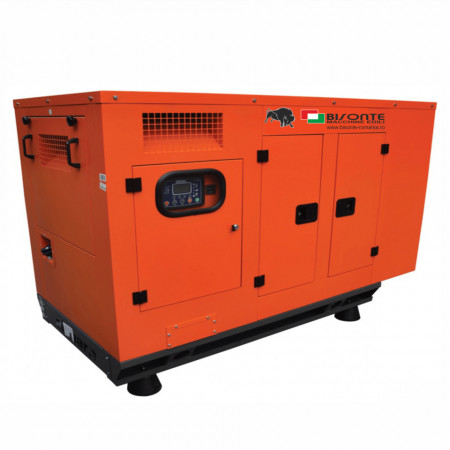 Bisonte Generator BIAA82 ATS, Putere maxima 82 kVA, 400V, AVR, motor Diesel