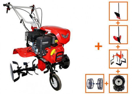 MOTOCULTOR LONCIN LC850 7CP CU ROTI C. + PLUG + RARITA + PRASITOARE + ROTI M.
