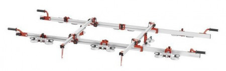 Sistem de transport pt. placi de dimensiuni mari, Easy-move MK IV - 8 ventuze duble, 320cm - Raimondi-432EM04TB