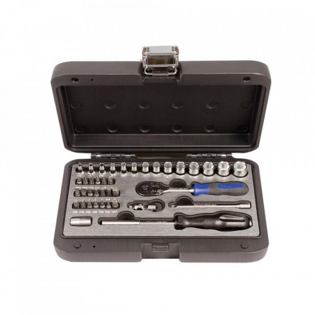 Trusa de chei tubulare industriale 1/4" PROJAHN, 3.5-14mm, 39 buc/set, garantie 25 ani