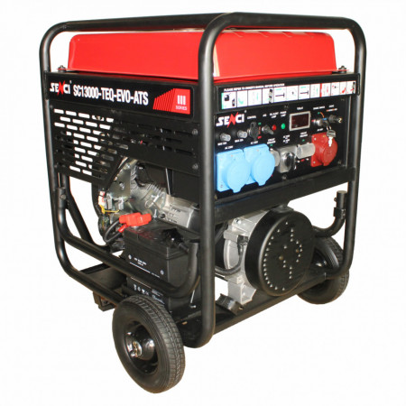 Generator SC13000-EVO-ATS, Putere max. 11 kW, 230V, AVR, motor benzina