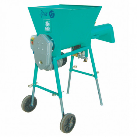 Malaxor continuu Spin 15A, capacitate 60 l, motor 230V, 1.4 kW, randament efectiv 15-18 l/min