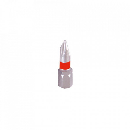 Set de biti colorati PH 1 Phillips (in cruce) PROJAHN 1/4" 10 buc/set