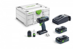 Festool Masini de gaurit si insurubat cu acumulatori T 18+3 HPC 4,0 I - Img 3