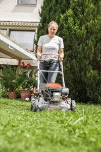 masina de tuns gazon pe benzina AL-KO Easy 4.60 SP-S, latime de lucru 46 cm | 140cc 2.0kW - Img 4