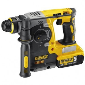 Ciocan rotopercutor ultraprofesional cu acumulator DeWALT DCH273P2, 2.1J, 1100rpm, 18V, 2 acululatori de 5Ah XR, SDS-Plus, 3 moduri de lucru - Img 2