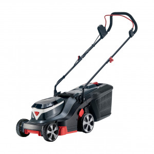 masina de tuns gazon pe baterie AL-KO 3.22 LI Easy, latime de lucru 32 cm, cu incarcator si 2 baterii (2.5Ah) 18V (compatibil Bosch Home&Garden) - Img 3