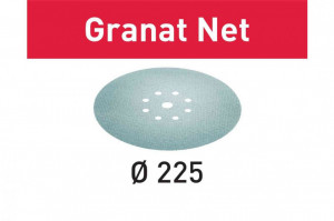 Hartie de slefuit reticular Festool STF D225 P240 GR NET/25 Granat Net - Img 4