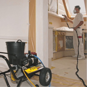 Finish 230 AirCoat Compact Spraypack, debit material 1,2 l/min., duza max. 0,019”, motor electric 0.56 kW