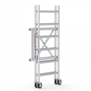 ProTUBE F90 Schela mobila profesionala din aluminiu H lucru 2,7m