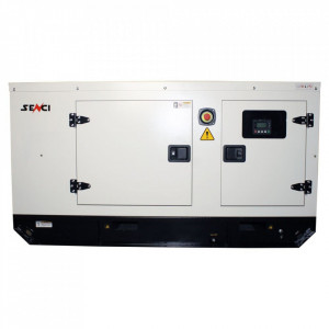 Generator stationar insonorizat SENCI SCDE 19YS-ATS, 19 kVA, 400V, AVR, motor Diesel