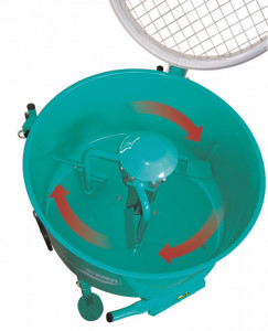 Malaxor planetar IMER Mix 120 Plus, capacitate 120 l, diametru cuva 745 mm, motor 230V, 1.4 kW