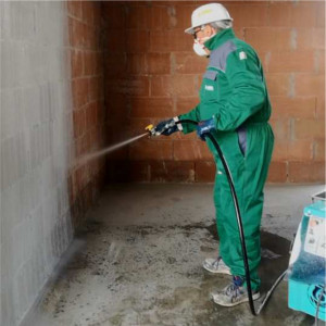 Masina de tencuit IMER Small S50 Airless, debit maxim material 8,5 l/min., motor 230V, 2,2 kW