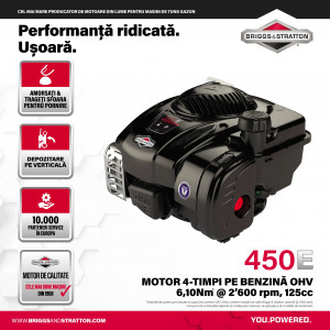 masina de tuns gazon pe benzina AL-KO Classic 4.67 P-B BIO Edition 2-in-1, 51 cm | B&S:450E 125cc, 1.8kW - Img 6