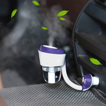Difuzor auto aromaterapie NANUM CAR 2, umidificator si purificator aer