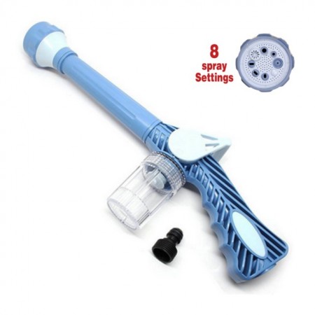 Pistol de stropit multifunctional cu dispenser pentru detergent