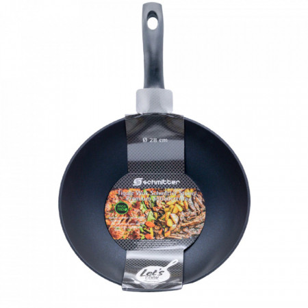 Tigaie wok Schmitter Stone Premium, inductie, 28 x 9cm