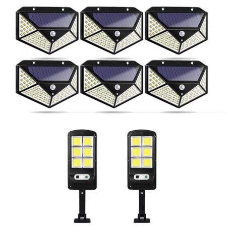Set 6 lampi 100Led + 2 Lampi Ultra Bright 30W