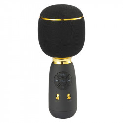 Microfon pentru Karaoke cu Boxa Incorporata, Negru