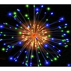 Instalatie tip artificii decorative,120 led