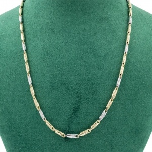 Bijuterii aur galben 14 K lant colectie noua model ITALIA 60 cm - Img 3