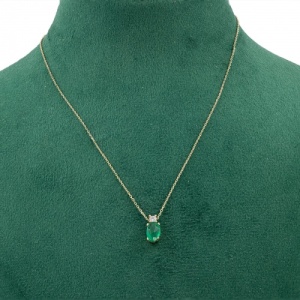Bijuterii aur galben 14 K Set colectie noua ITALIA model OVAL - Img 4