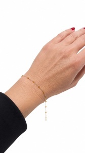 Bratara aur galben 14 K colectie ITALIA model ORANGE