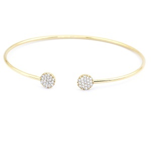 Bratara aur galben 14 K colectie ITALIA model ROTUND