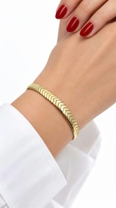 Bratara aur galben 14 K colectie ITALIA - Img 4
