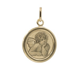 Pandantiv aur galben 14 K colectie ITALIA model INGERAS