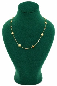 Salba aur galben 14 K model ROMB - Img 2