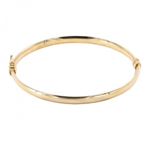 Bijuterii aur galben 14 K bratara fixa colectie noua ITALIA model LUCIOS