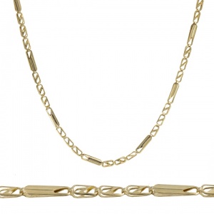 Bijuterii aur galben 14 K colier colectii noi model GEOMETRIC