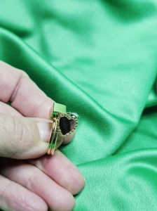 Bijuterii aur galben 14 K inel colectie noua model BILUTE SI INIMA - Img 2
