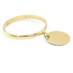 Bijuterii aur galben 14 K inel colectie noua model CHARM - BANUT R 9 - Img 4