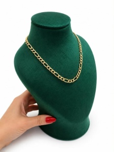 Bijuterii aur galben 14 K lanturi colectie noua 55 cm - Img 4