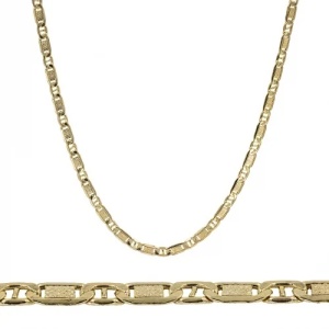Bijuterii aur galben 14 K lanturi colectii noi 55 cm - Img 2